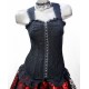 Corset Encaje con Tirantes y Broches Delanteros