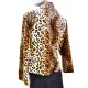 Blazer Animal Print de Terciopelo